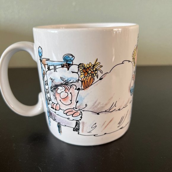 Nurse Novelty Comical Coffee Mug by Russ Berrie & Co - Get Well - Picture 3 of 7